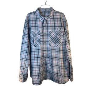 LINCOLN OUTFITTERS Men’s Outdoor Plaid Long Sleeve Fishing Shirt / Size: XL